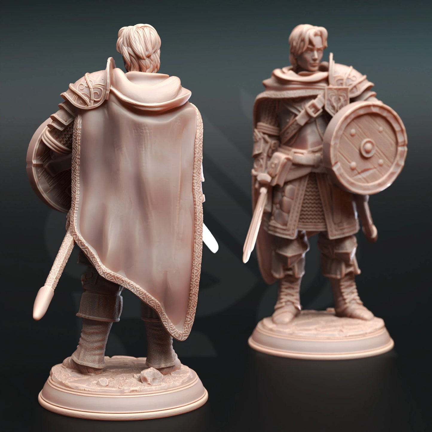 Arion Midrun - Human Fighter | 32mm / 75mm Scale | DM Stash