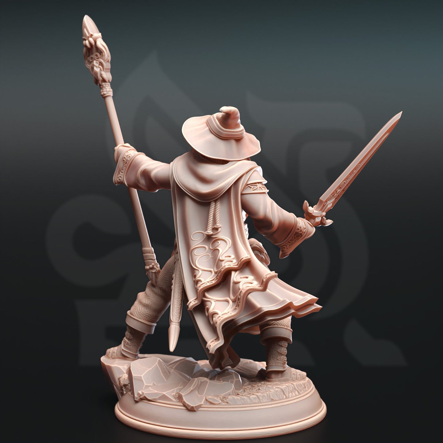 Artemis of Canos - Wizard of Guidance | 32mm / 75mm Scale | DM Stash