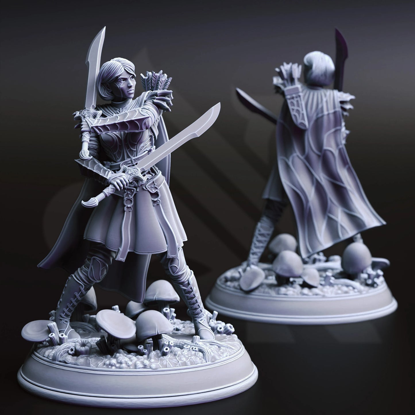 Irinax's Chosen - Drow Soldiers | 32mm / 75mm Scale | DM Stash