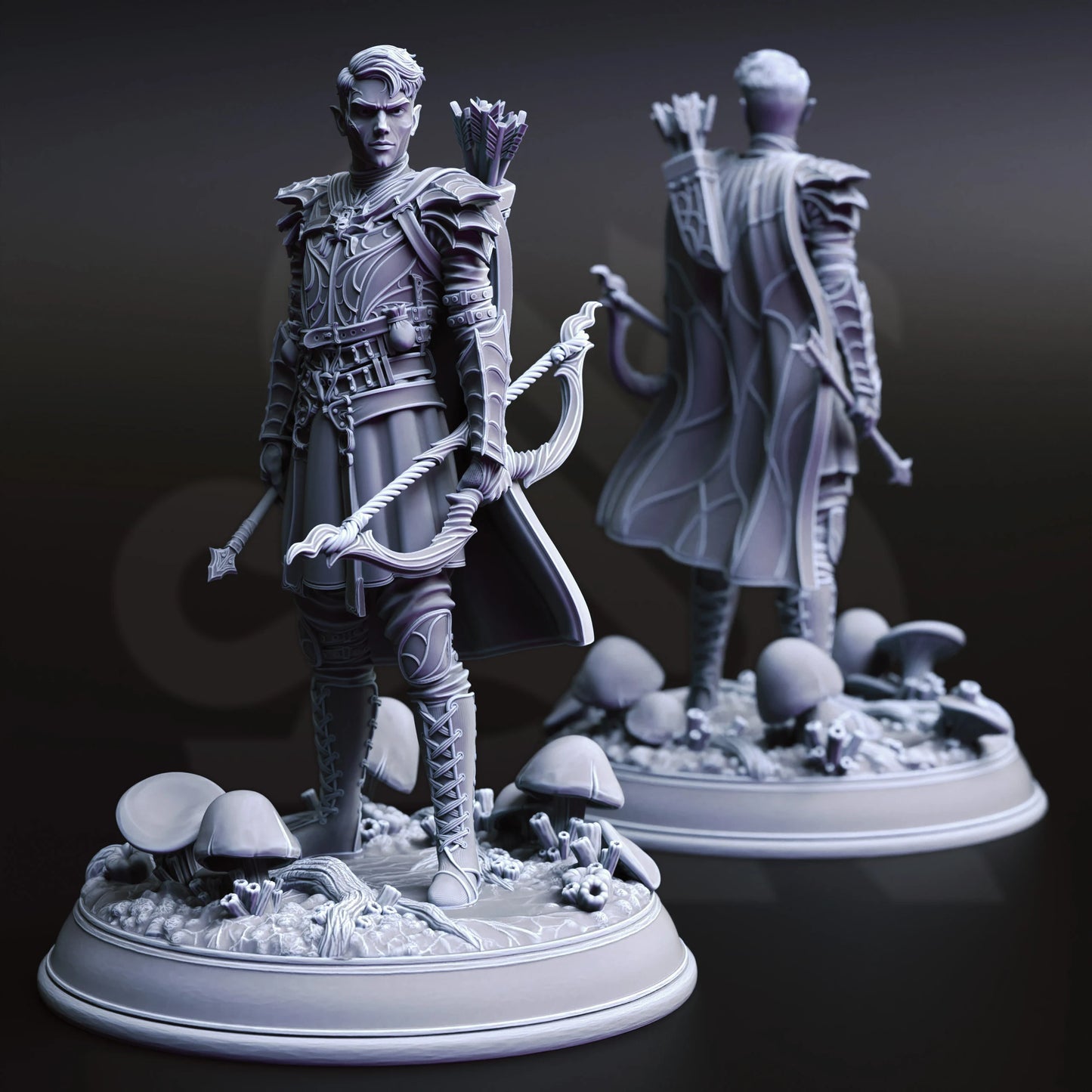 Irinax's Chosen - Drow Soldiers | 32mm / 75mm Scale | DM Stash