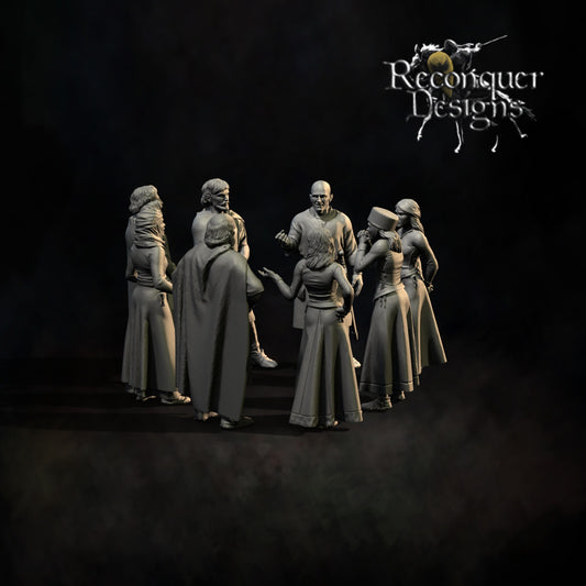 12th - 13th Century Nobles Set "B" | 28mm Scale | Reconquer Designs