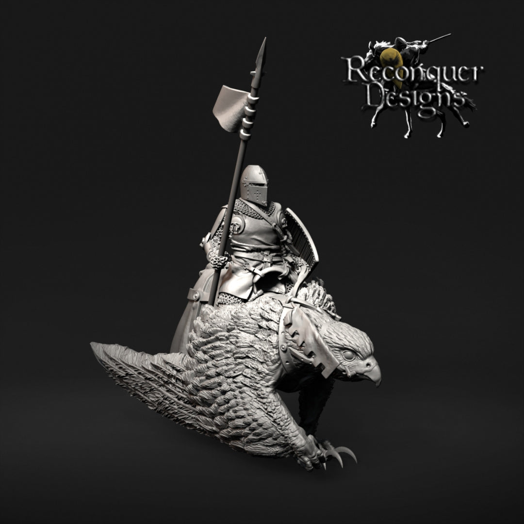 Duke on Hippogriff | 28mm Scale | Reconquer Designs