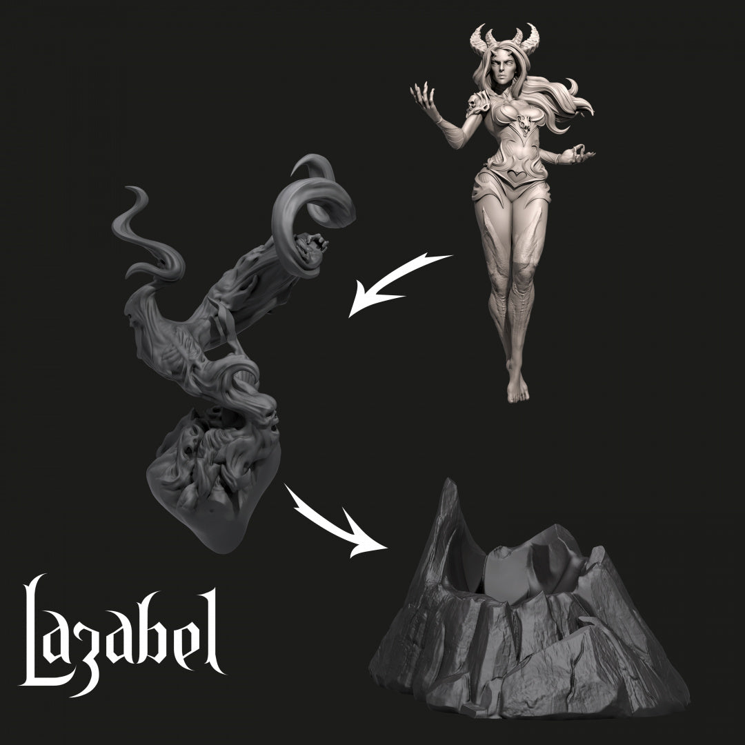 Lazabel | 75mm Scale | Dungeons & Maidens