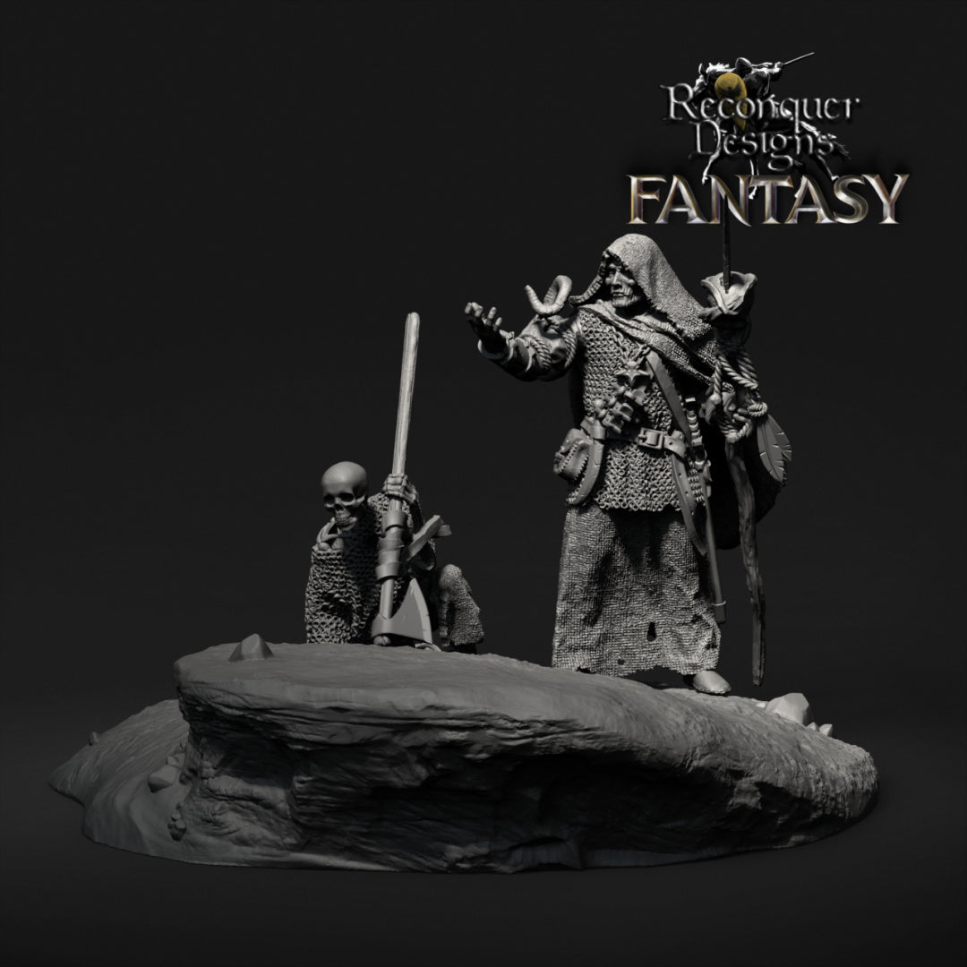 The Necromancer | 28mm Scale | Reconquer Designs