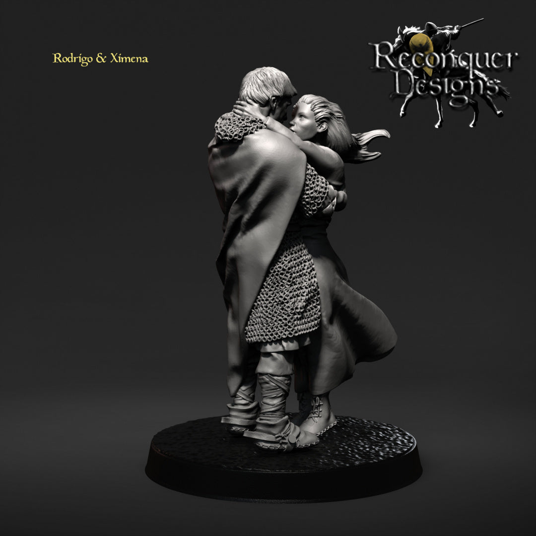 Rodrigo & Ximena | 28mm Scale | Reconquer Designs