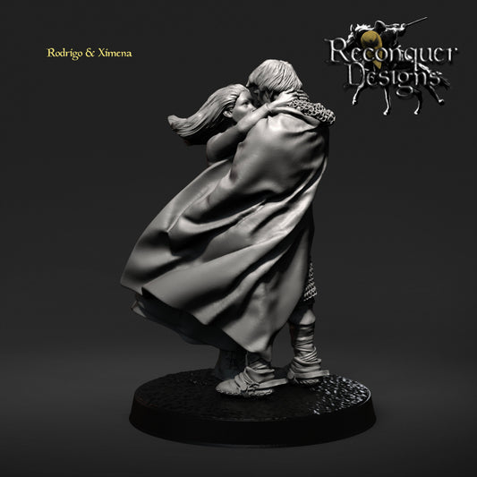 Rodrigo & Ximena | 28mm Scale | Reconquer Designs