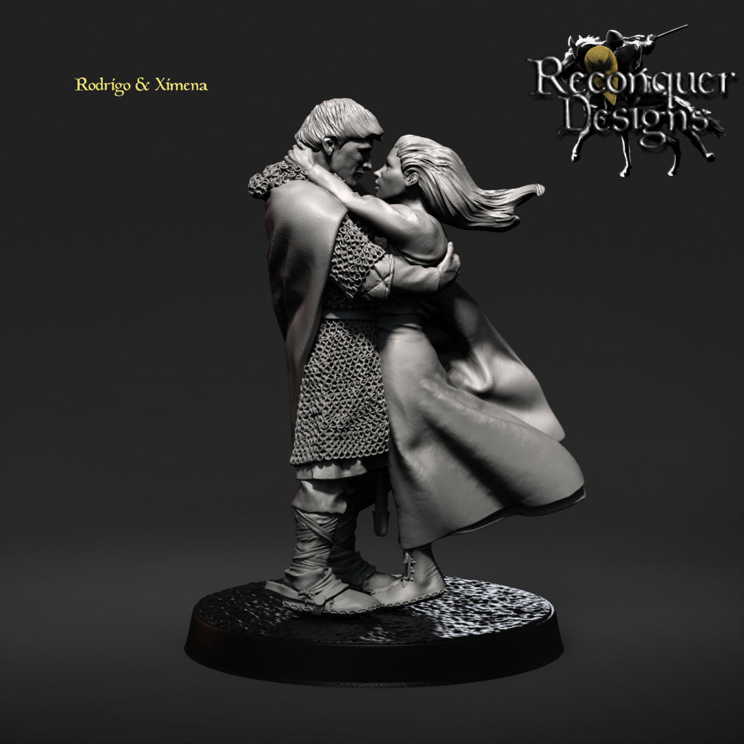 Rodrigo & Ximena | 28mm Scale | Reconquer Designs