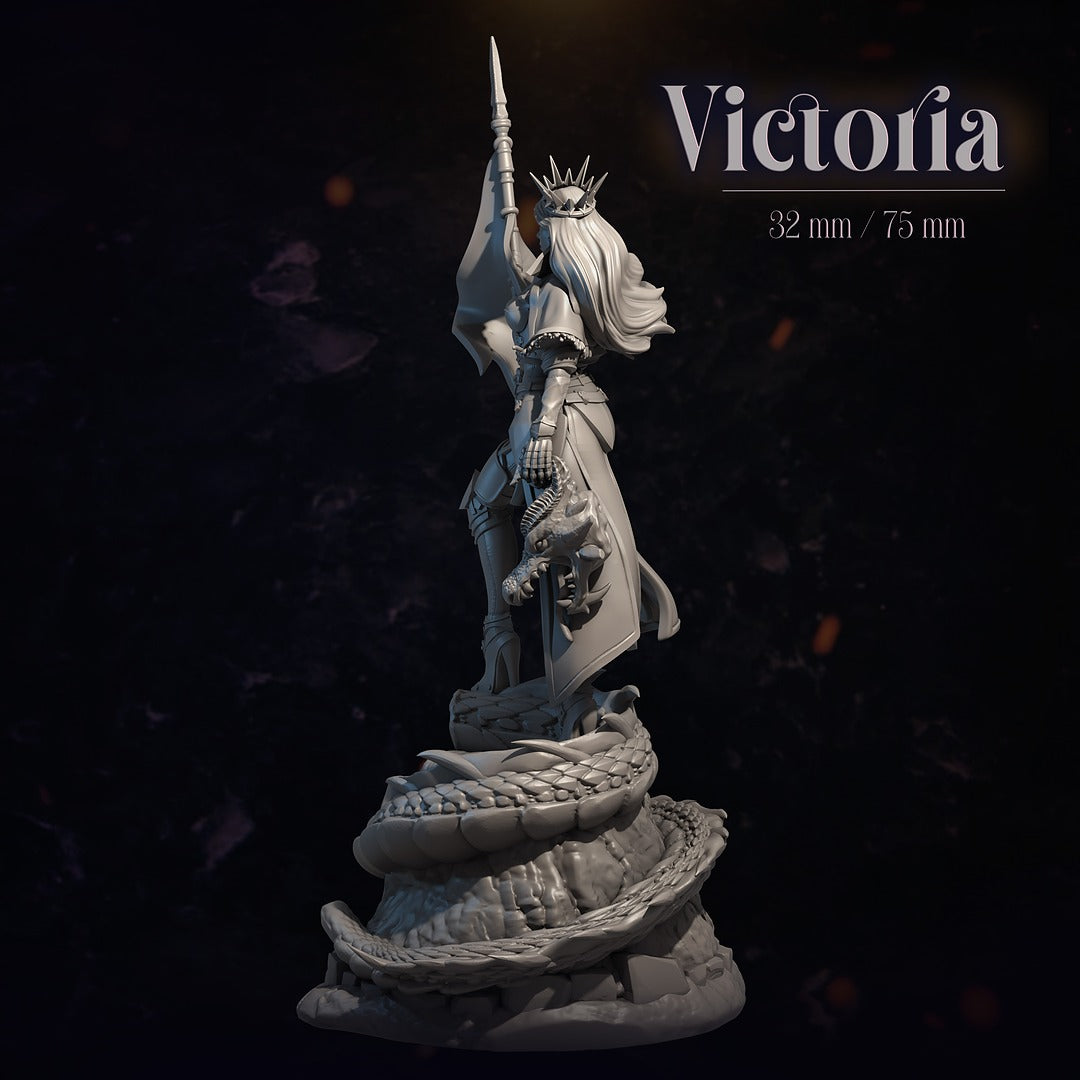 Victoria | 32mm / 75mm Scale | Dungeons & Maidens