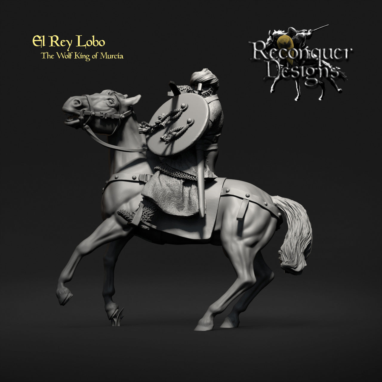 El Rey Lobo - The Wolf King of Murcia | 28mm Scale | Reconquer Designs