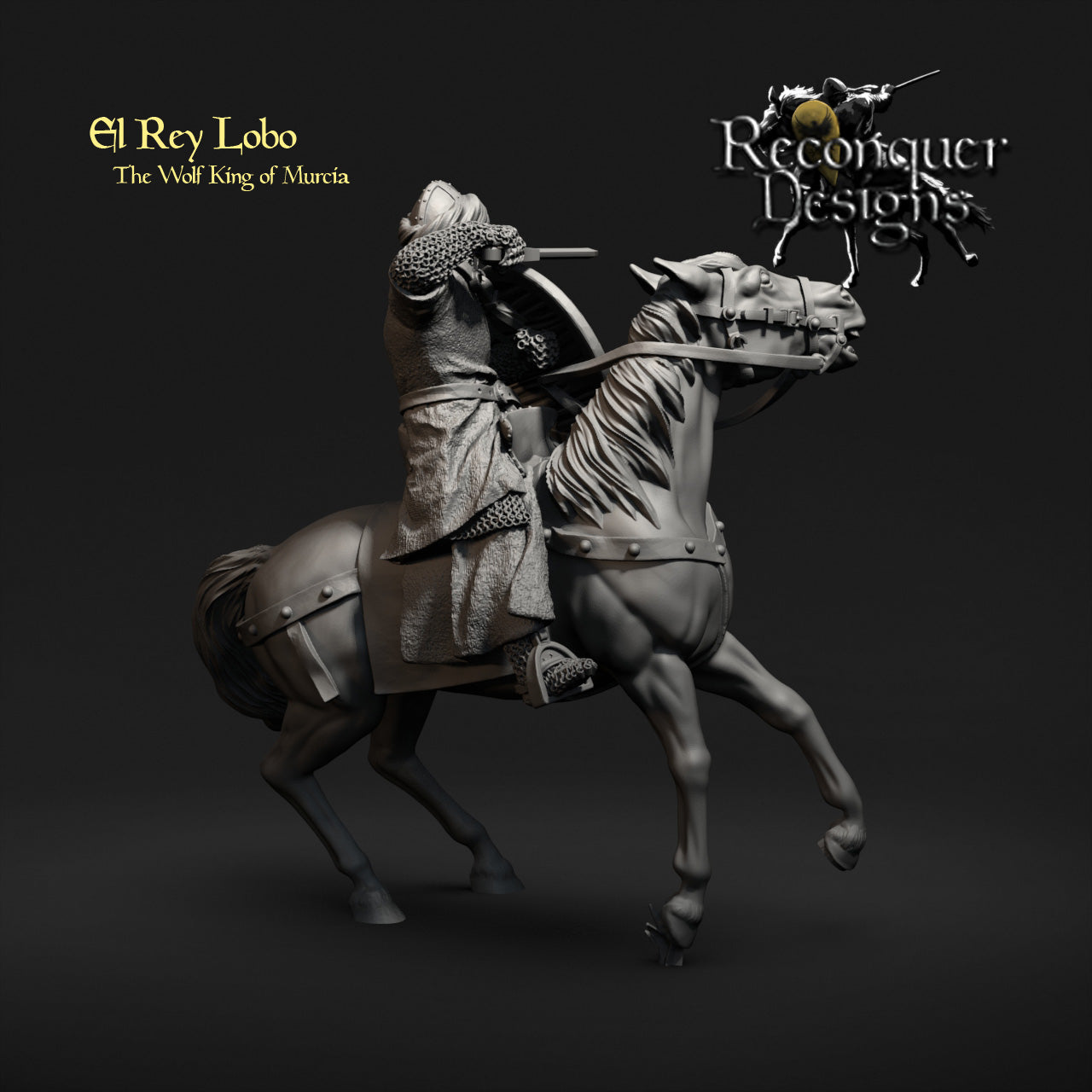 El Rey Lobo - The Wolf King of Murcia | 28mm Scale | Reconquer Designs