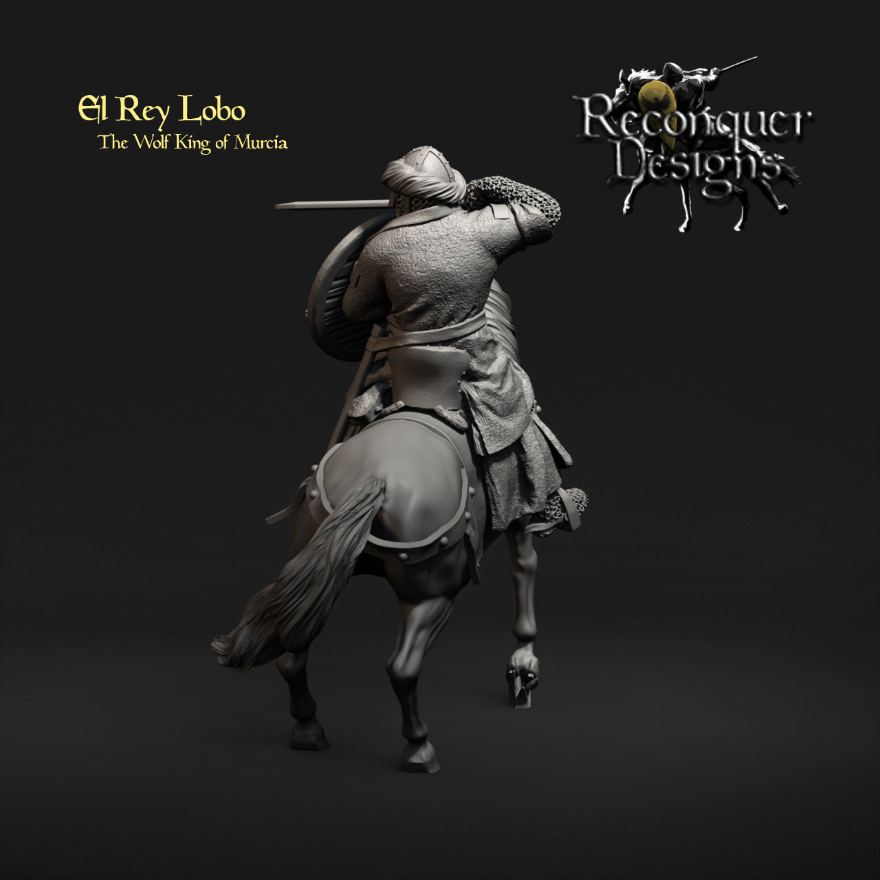 El Rey Lobo - The Wolf King of Murcia | 28mm Scale | Reconquer Designs