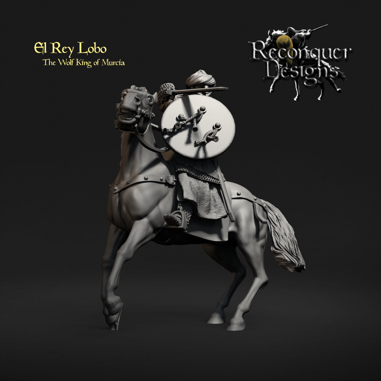 El Rey Lobo - The Wolf King of Murcia | 28mm Scale | Reconquer Designs