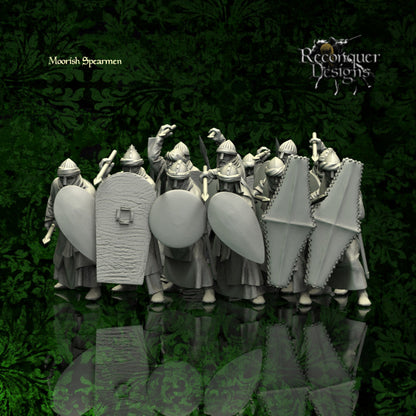 Moorish Spearmen | 28mm Scale | Reconquer Designs