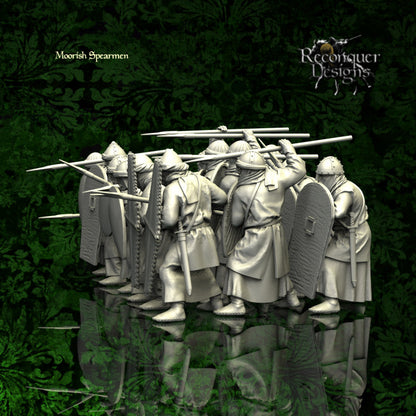 Moorish Spearmen | 28mm Scale | Reconquer Designs