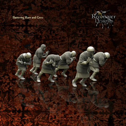 Battering Ram & Crew | 28mm Scale | Reconquer Designs