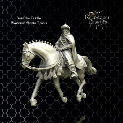 Yusuf Ibn Tashfin - Almoravid Empire Leader | 28mm Scale | Reconquer Designs