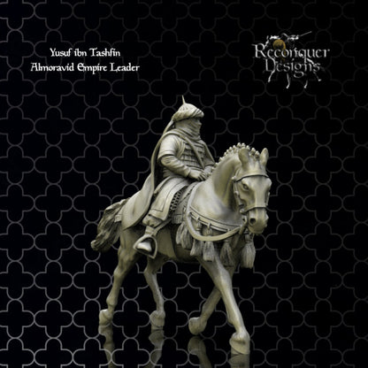 Yusuf Ibn Tashfin - Almoravid Empire Leader | 28mm Scale | Reconquer Designs