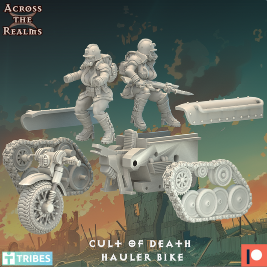 Hauler Bike | 32mm Scale | Across the Realms