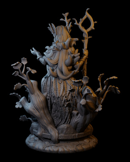 Dryad Druid | 35mm / 75mm | Hold My Miniatures