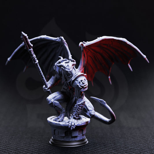 Bell Tower Gargoyle | 32mm / 75mm Scale | DM Stash