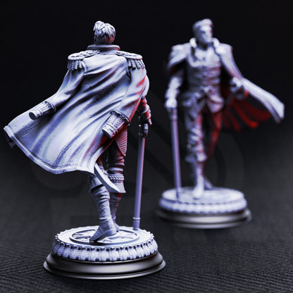 Benoit Blood-Eyes - General of the Damned  | 32mm / 75mm Scale | DM Stash