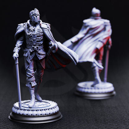 Benoit Blood-Eyes - General of the Damned  | 32mm / 75mm Scale | DM Stash