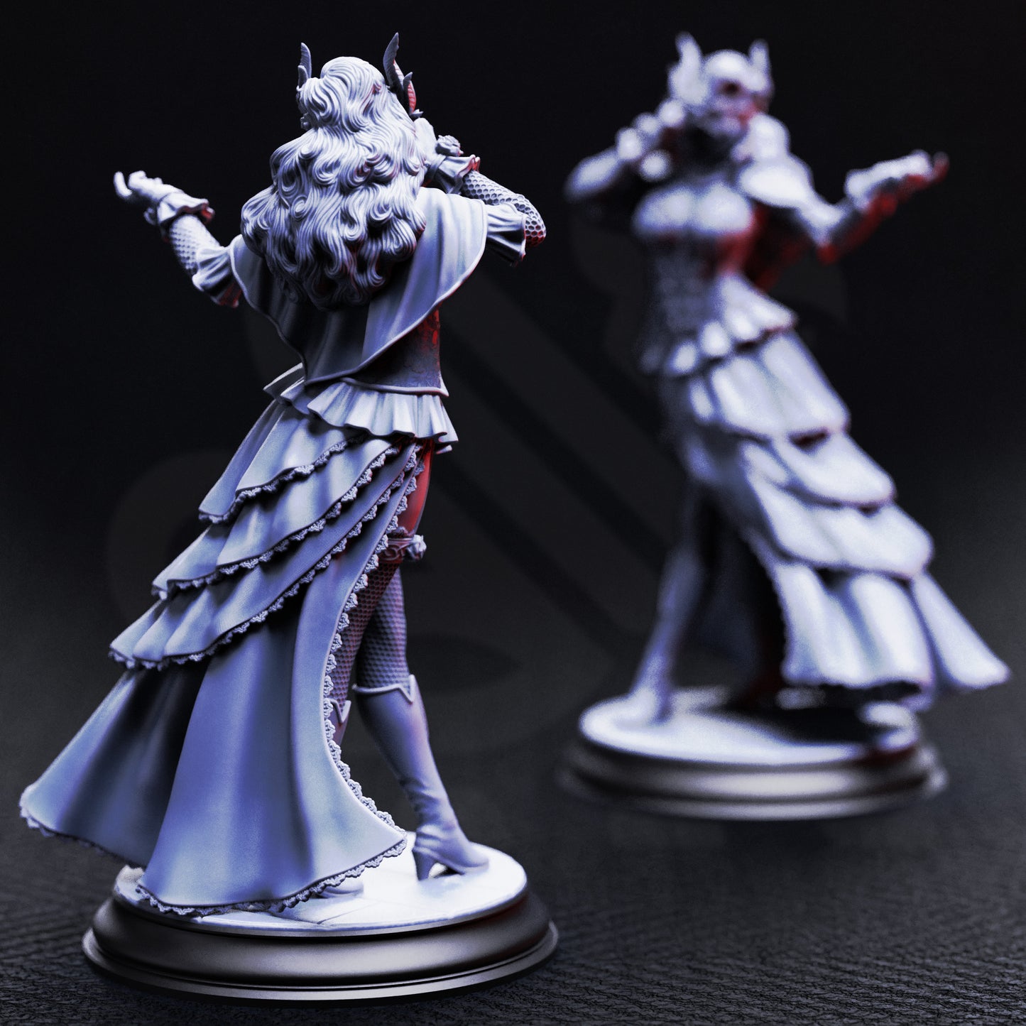 Carmine Duvall - Vampire Courtesan | 32mm / 75mm Scale | DM Stash