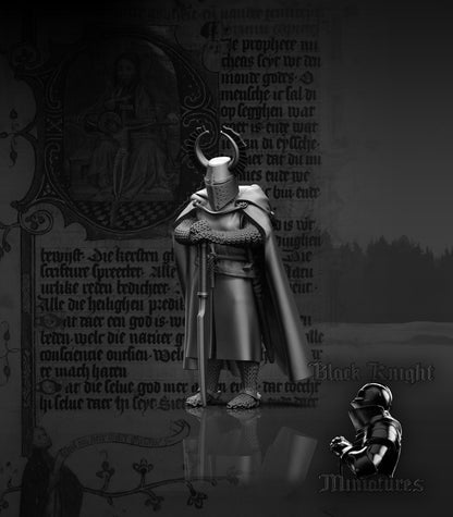 13th Century Teutonic Commander | 28mm Scale | Black Knight Miniatures