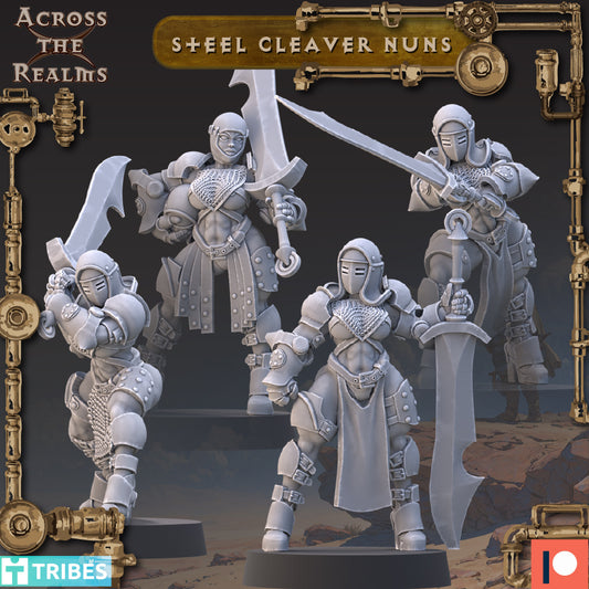 Steel Cleaver Nuns | 32mm Scale | Across the Realms