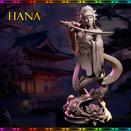 Hana | Bust | BlackBirdMiniatures