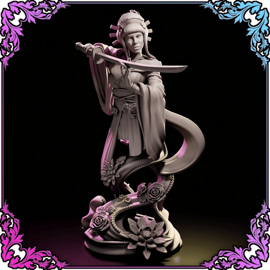 Hana | Bust | BlackBirdMiniatures