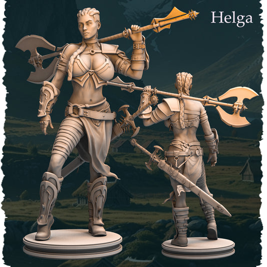 Helga | 75mm / 120mm Scale | Ragnarok's Heroines | Alexa