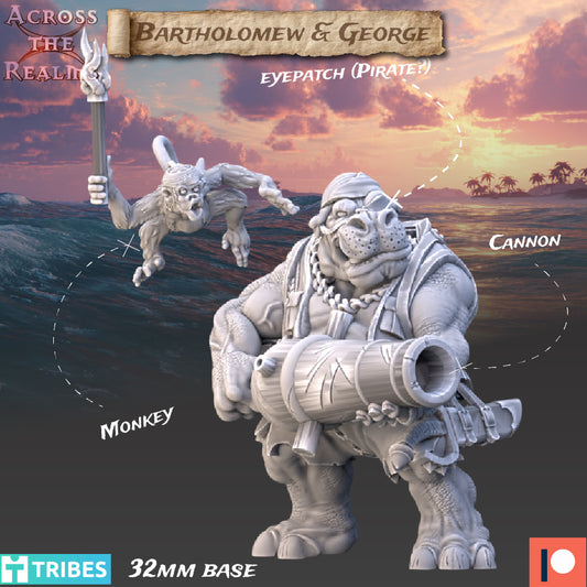 Bartholomew & George | 32mm Scale | Across the Realms