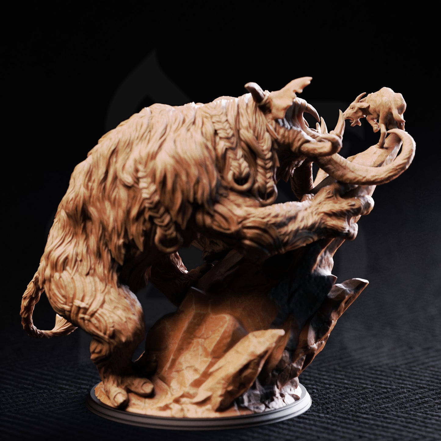 Hrimyhyrnir - Frost Horned Beast | 32mm Scale | DM Stash