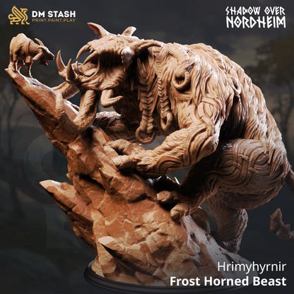 Hrimyhyrnir - Frost Horned Beast | 32mm Scale | DM Stash