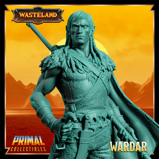 Wardar - Elf | 32mm / 75mm Scale | PRIMAL Collectibles