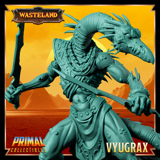 Vyugrax - Draconian | 32mm / 75mm Scale | PRIMAL Collectibles