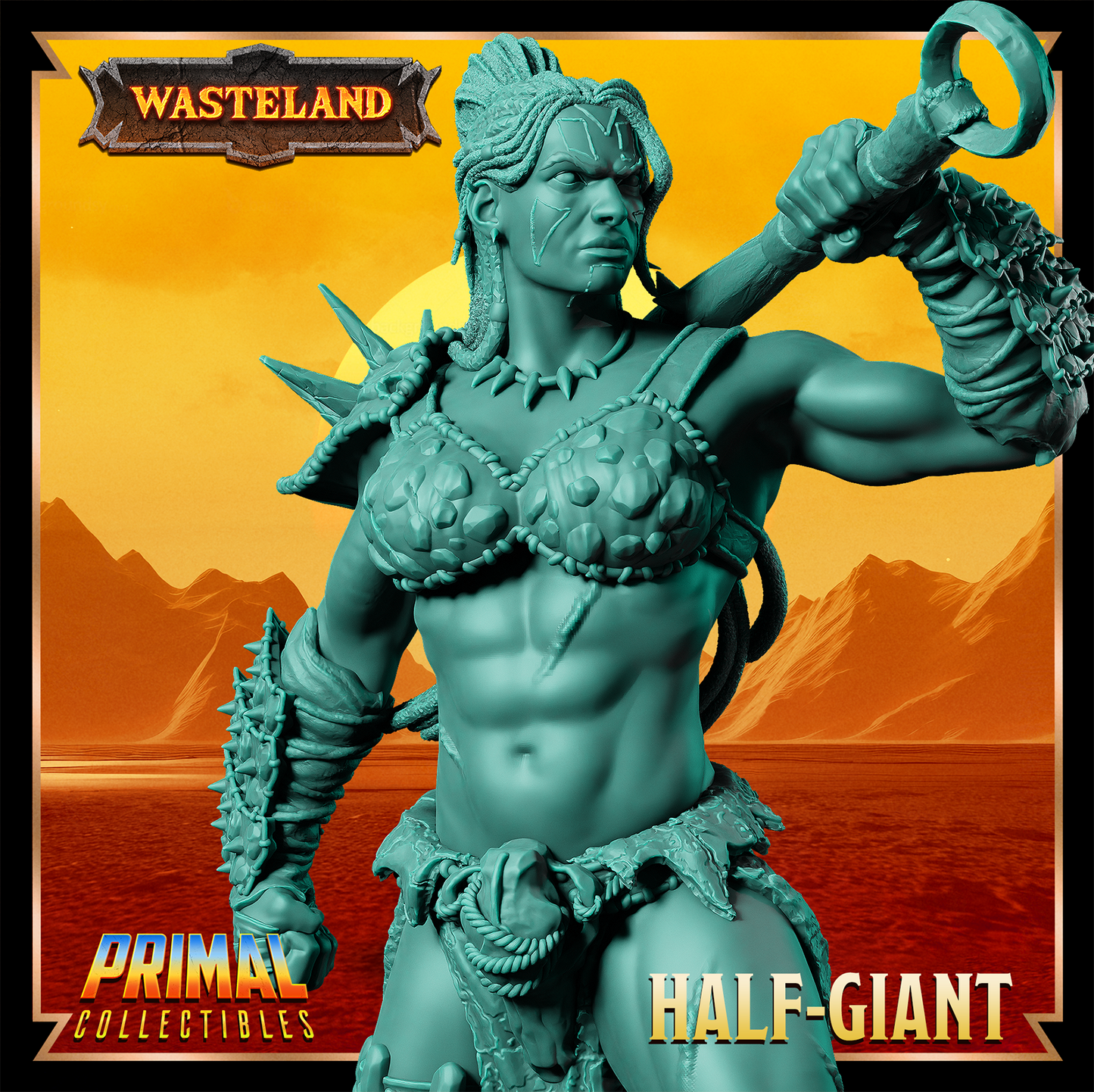 Female Half-Giant | 32mm / 75mm Scale | PRIMAL Collectibles