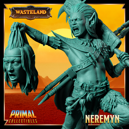 Neremyn - Halfling | 32mm / 75mm Scale | PRIMAL Collectibles