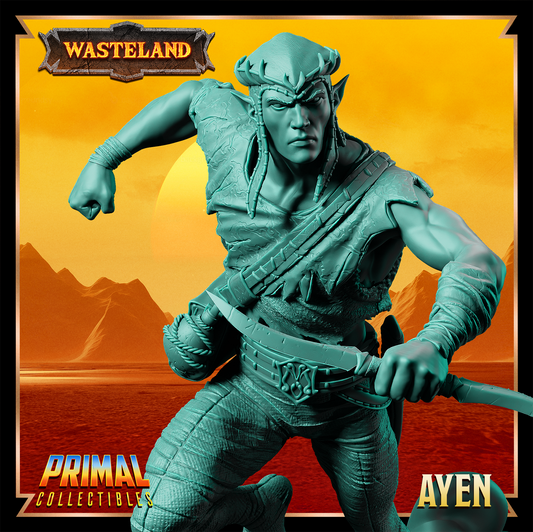 Ayen - Elf | 32mm / 75mm Scale | PRIMAL Collectibles