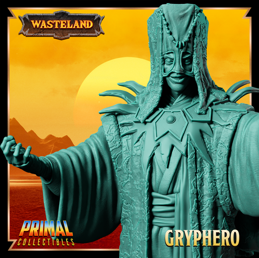 Gryphero - Templar | 32mm / 75mm Scale | PRIMAL Collectibles