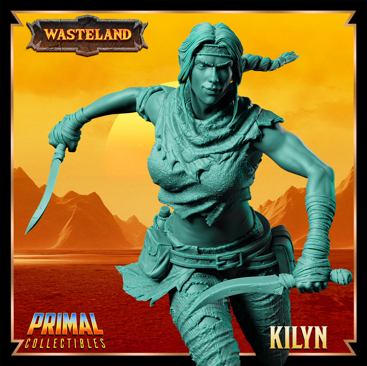 Kilyn - Elf | 32mm / 75mm Scale | PRIMAL Collectibles