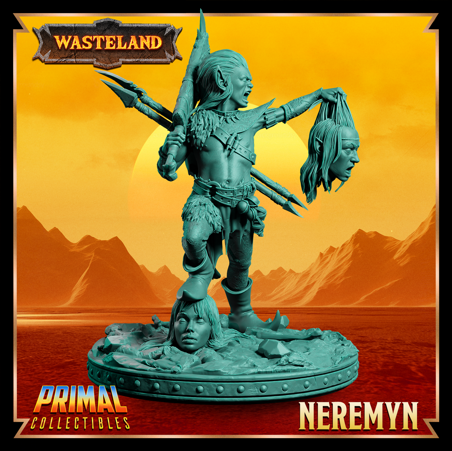 Neremyn - Halfling | 32mm / 75mm Scale | PRIMAL Collectibles