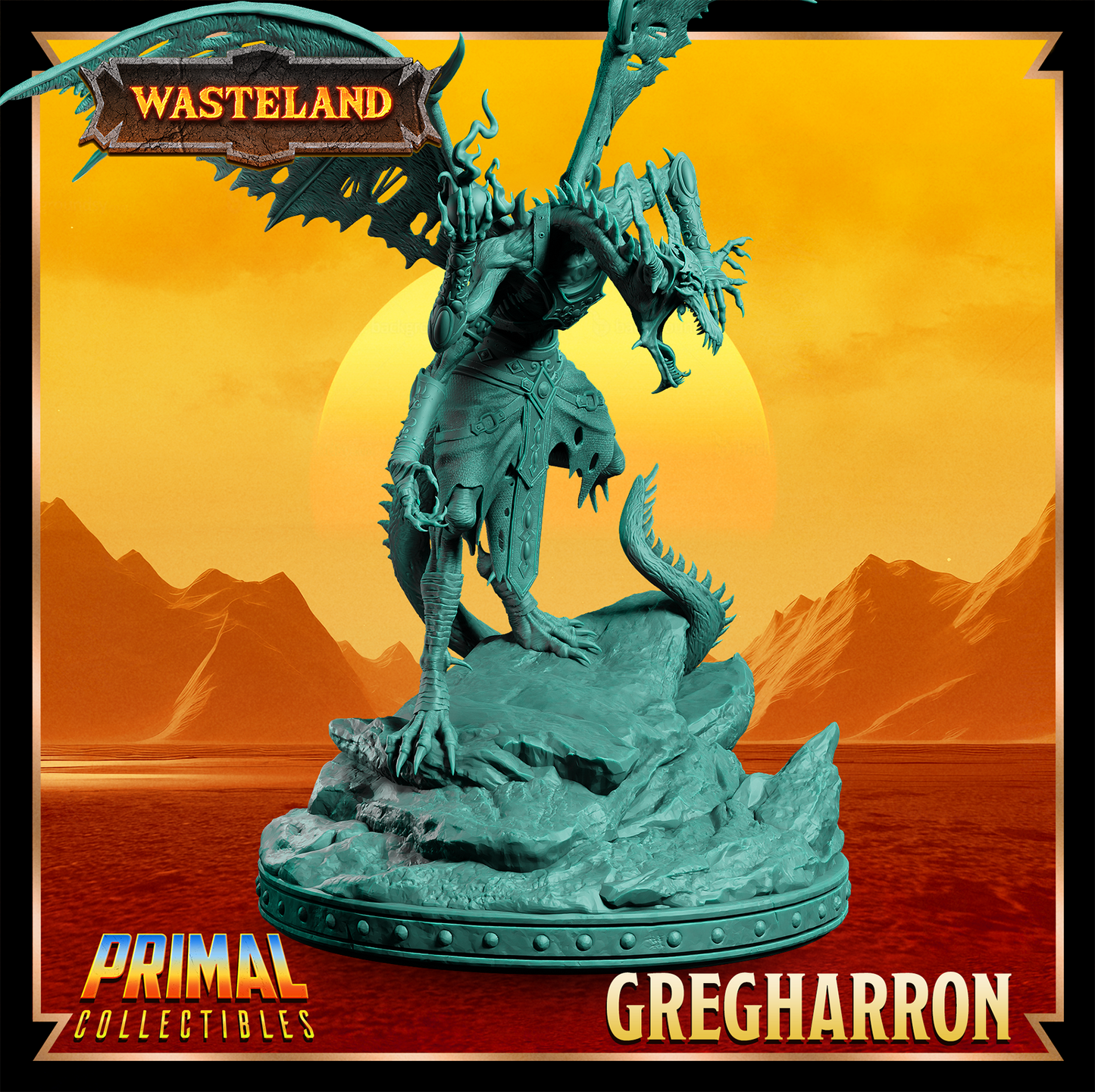 Gregharron - Sorcerer King | 32mm Scale | PRIMAL Collectibles