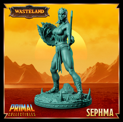 Sephma - Gladiator | 32mm / 75mm Scale | PRIMAL Collectibles