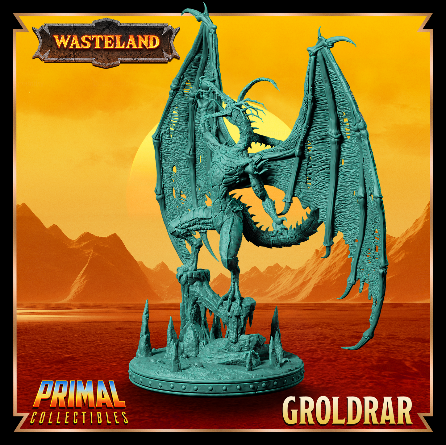 Groldrar - Sorcerer King | 32mm Scale | PRIMAL Collectibles