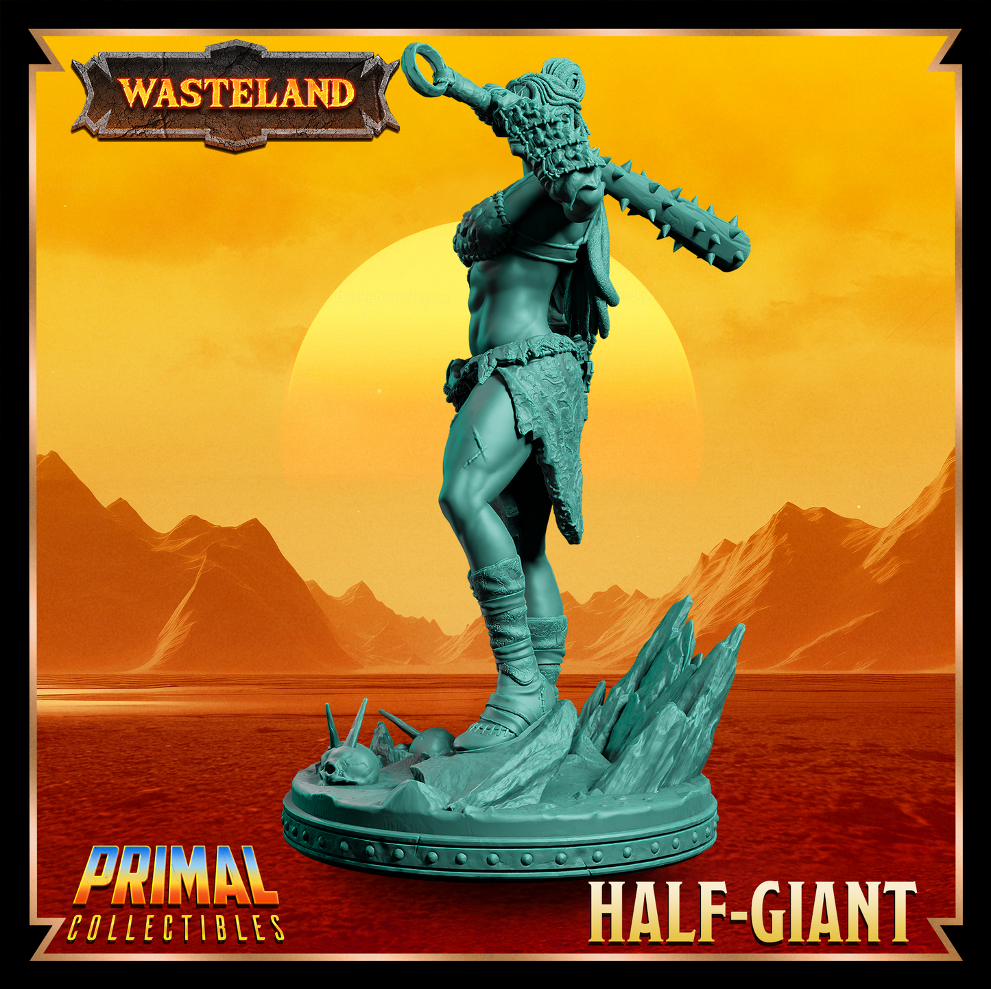 Female Half-Giant | 32mm / 75mm Scale | PRIMAL Collectibles