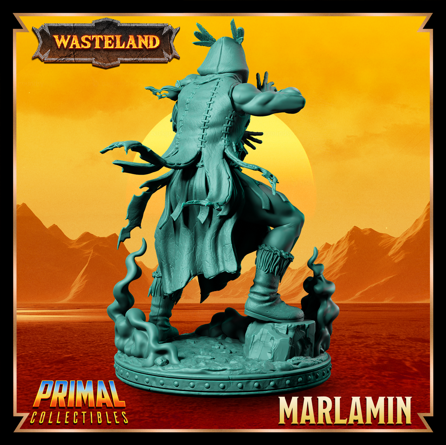 Marlamin - Cleric | 32mm / 75mm Scale | PRIMAL Collectibles
