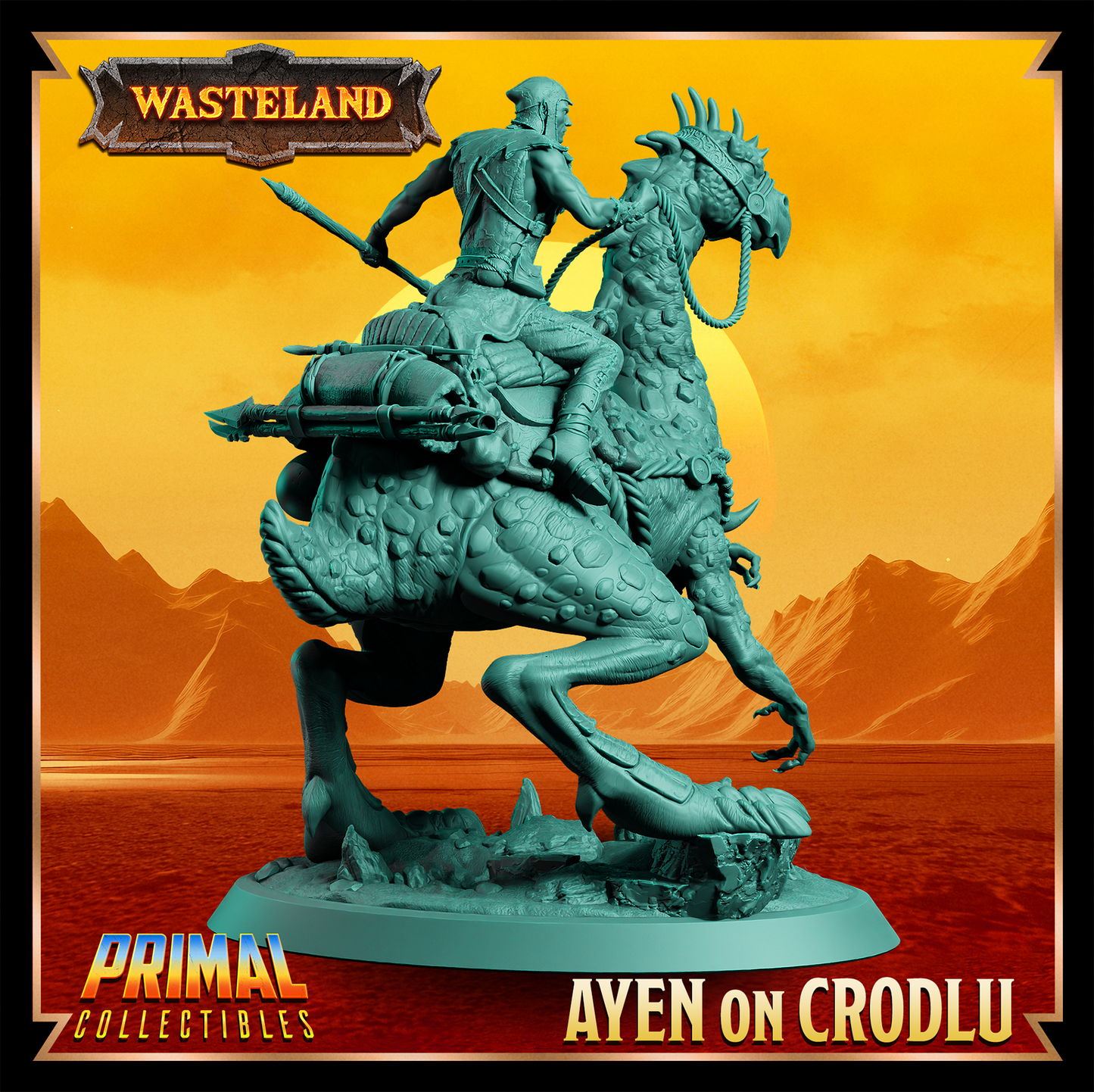 Ayen on Crodlu | 32mm / 75mm Scale | PRIMAL Collectibles