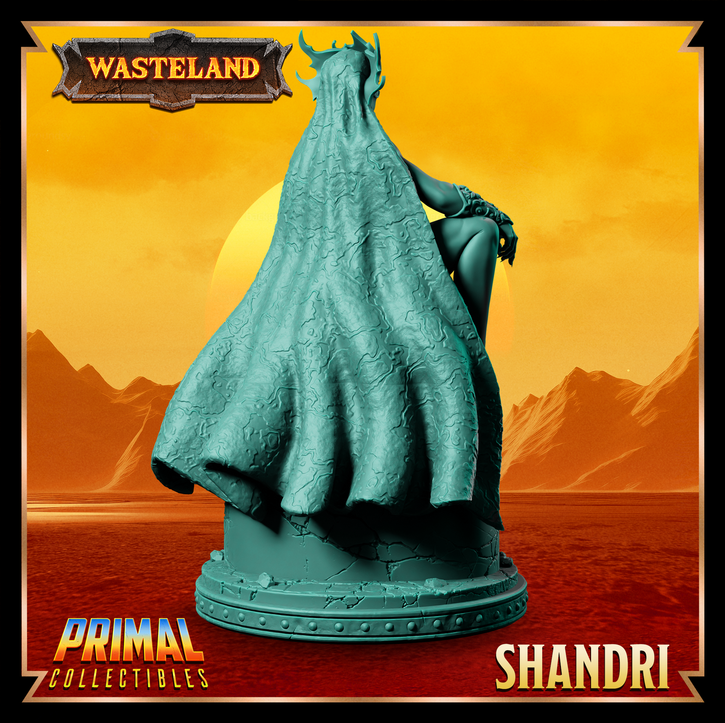 Shandri - Sorcerer Queen | 32mm / 75mm Scale | PRIMAL Collectibles